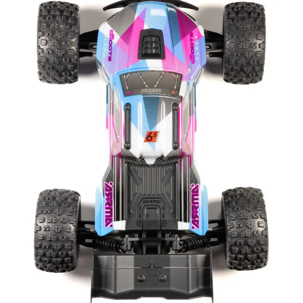 Arrma Kraton 6S 4x4 Brushless Speed Truck RTR 1:8 Blau/Pink