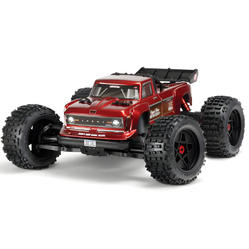 Arrma Outcast 4X4 4S V2 BLX 1:10 Stunt Truck RTR rot