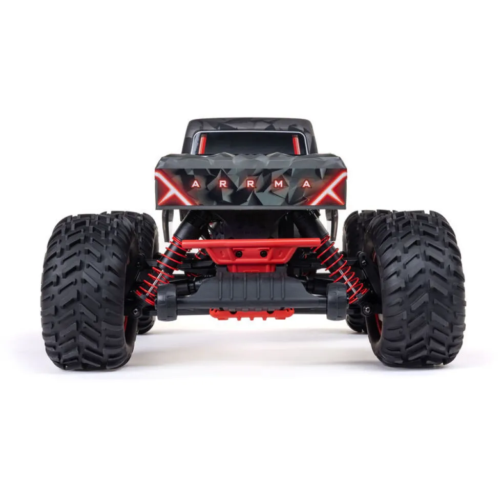 Arrma Quake 223S DSC 2WD Brushless Monster Truck RTR 1:10 Red