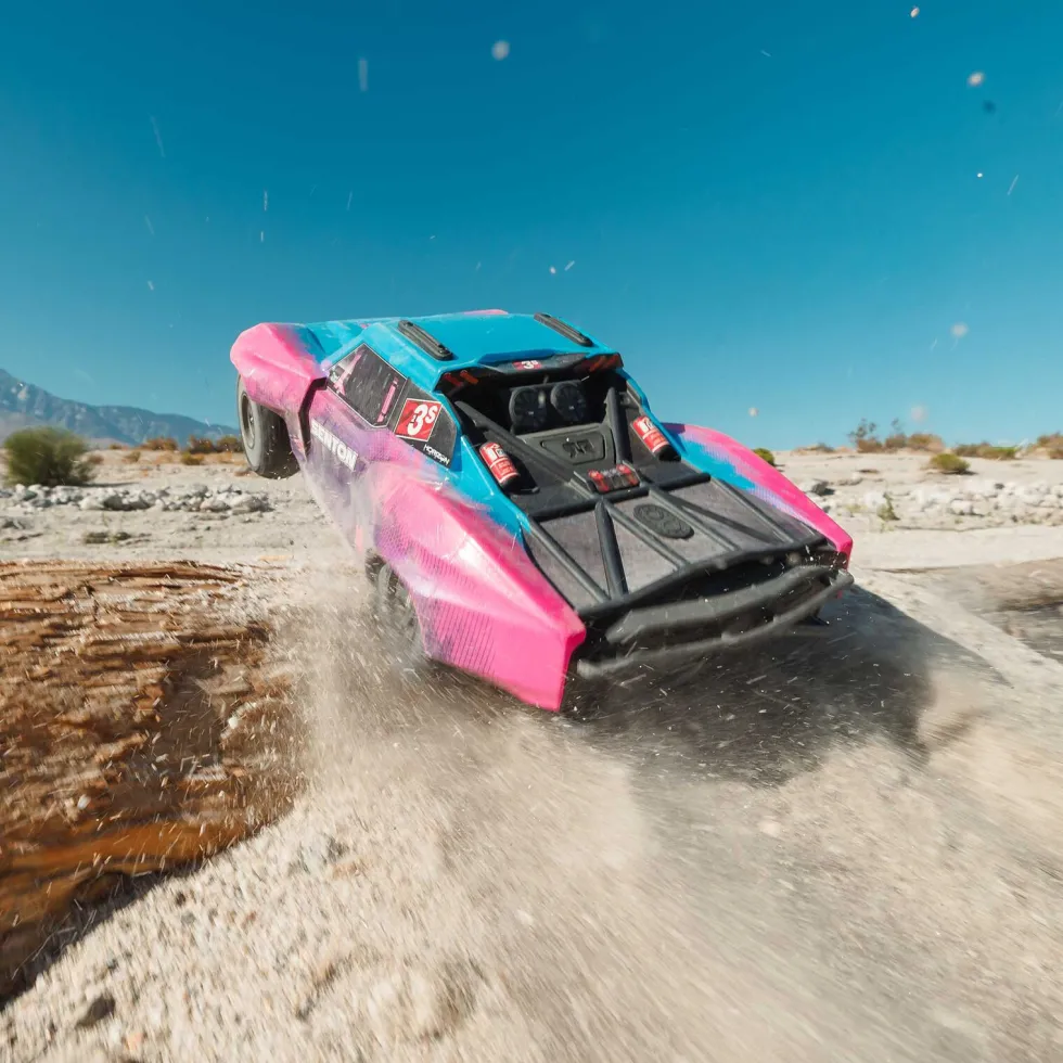 Arrma Senton 223S DSC 4X4 RTR Brushless Short Course Truck 1:10 Blau/Pink