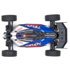 Arrma Typhon Grom Mega 380 Brushed 4X4 Buggy RTR Blau/Silber