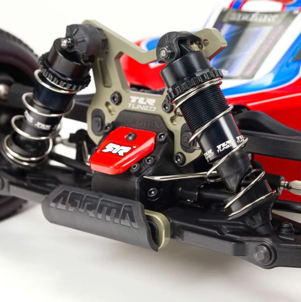 Arrma Typhon TLR Tuned 6S 4WD BLX 1:8 Buggy RTR Rot/Blau