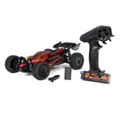Arrma Typhoon Grom 223S DSC 4X4 RTR 1:16 Brushless Buggy rot (incl. Akku / Lader)
