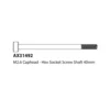 Axial AX31492 Cap Head Screw M2.6x40mm (6)