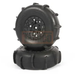 Axial AXI41000 Komplettrad-Satz ST28 Razor/Paddle (4) Yeti Jr.