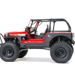 Axial Jeep CJ-7 4X4 SCX10 III 1:10 RTR Brushed Rock Crawler Red