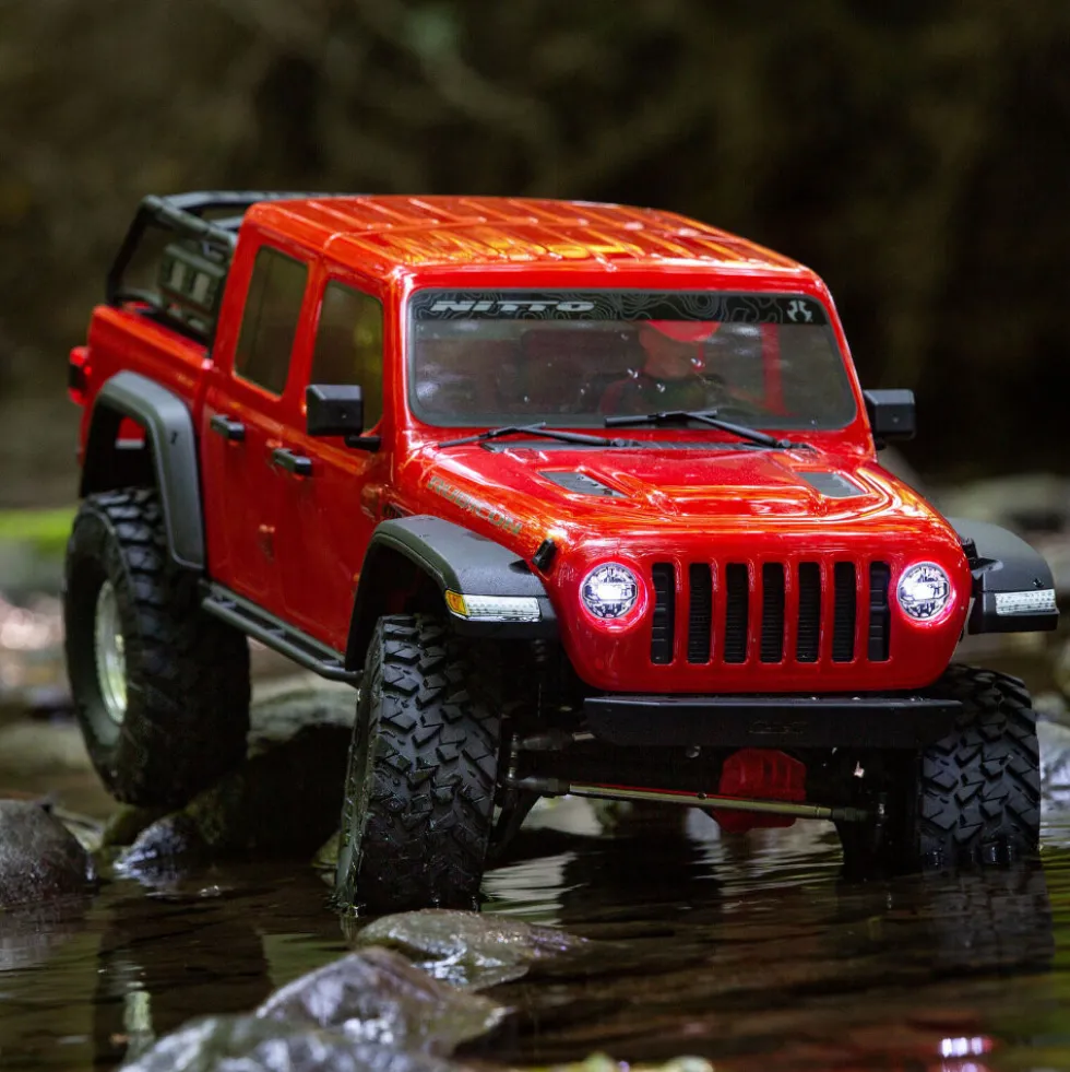 Axial Jeep JT Gladiator SCX10 III | Portalachsen | Rot | 1:10 | RTR
