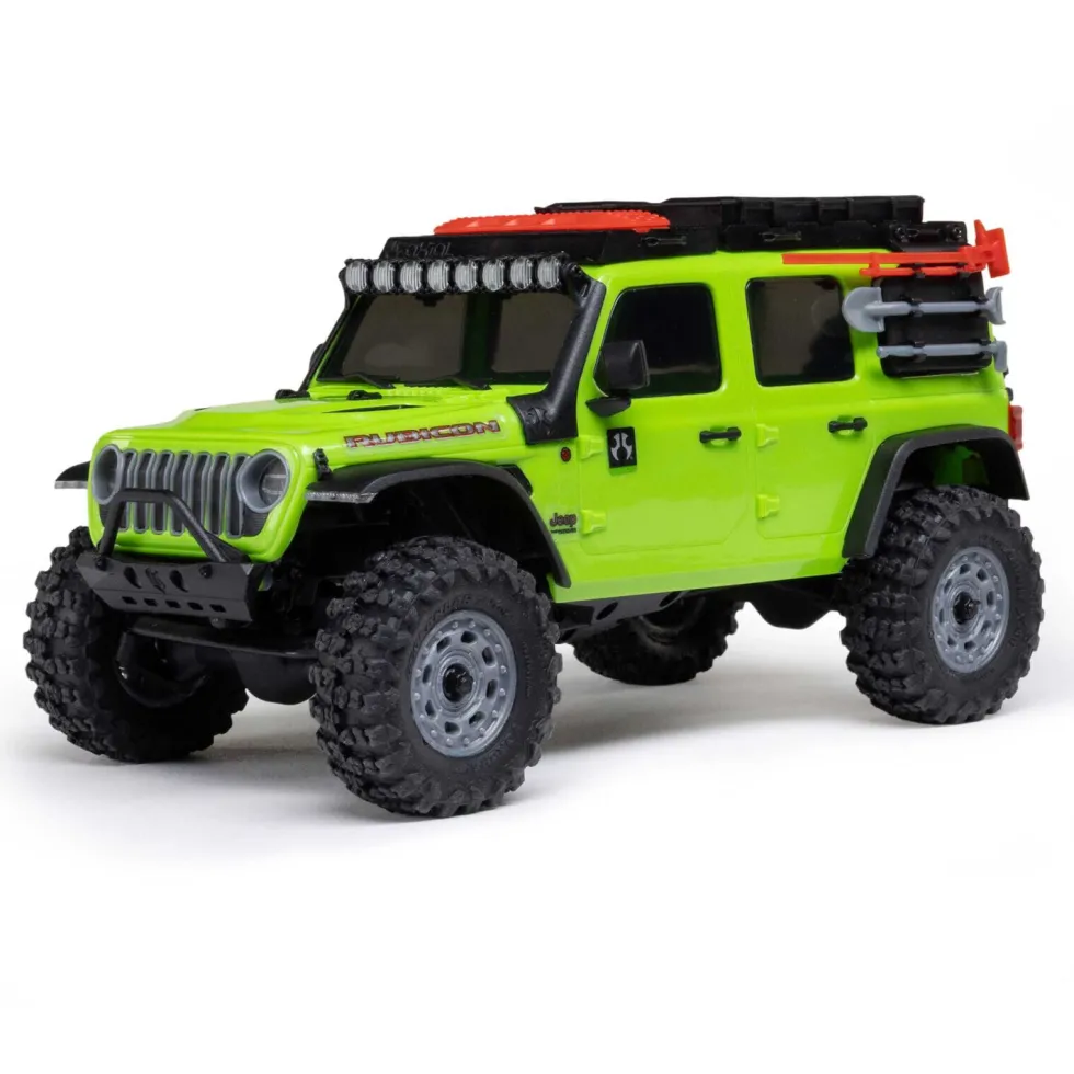 Axial SCX30 Jeep Wrangler JLU 4X4 RTR Brushed Rock Crawler 1:30 RTR Grün
