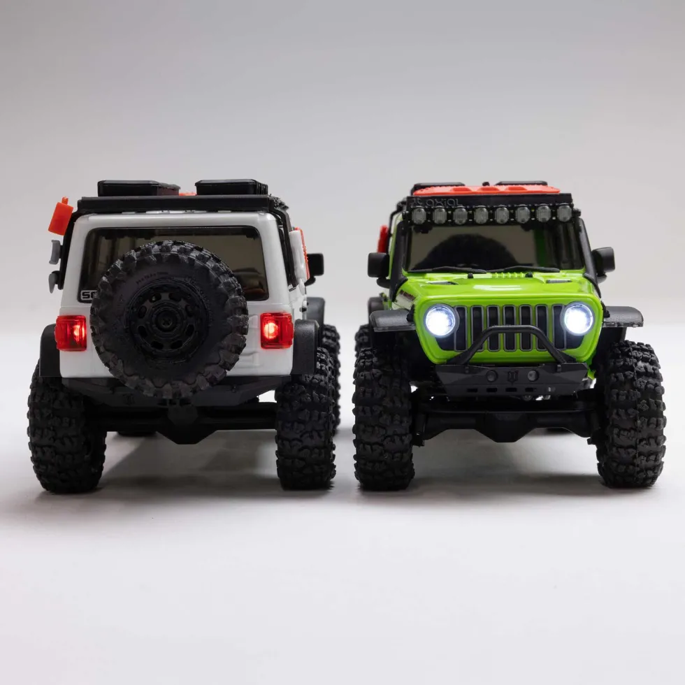 Axial SCX30 Jeep Wrangler JLU 4X4 RTR Brushed Rock Crawler 1:30 RTR Grün