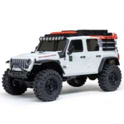 Axial SCX30 Jeep Wrangler JLU 4X4 RTR Brushed Rock Crawler 1:30 RTR Weiss
