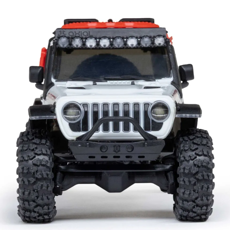 Axial SCX30 Jeep Wrangler JLU 4X4 RTR Brushed Rock Crawler 1:30 RTR Weiss