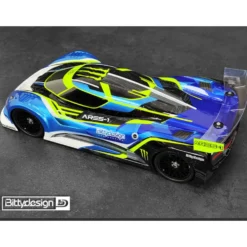 BittyDesign Karosserie ARES-1 GT 190mm 1:10 (unlackiert)