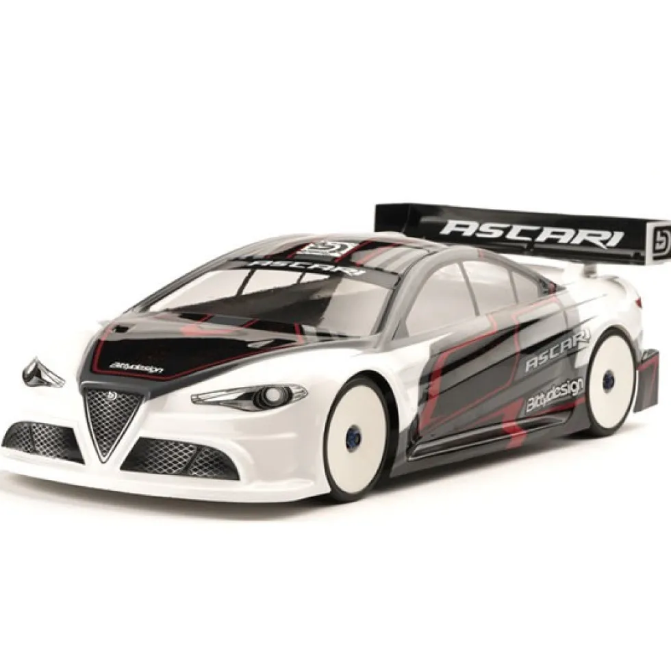 BittyDesign Karosserie ASCARI 190mm Lightweight 1/10 Touring (unlackiert)