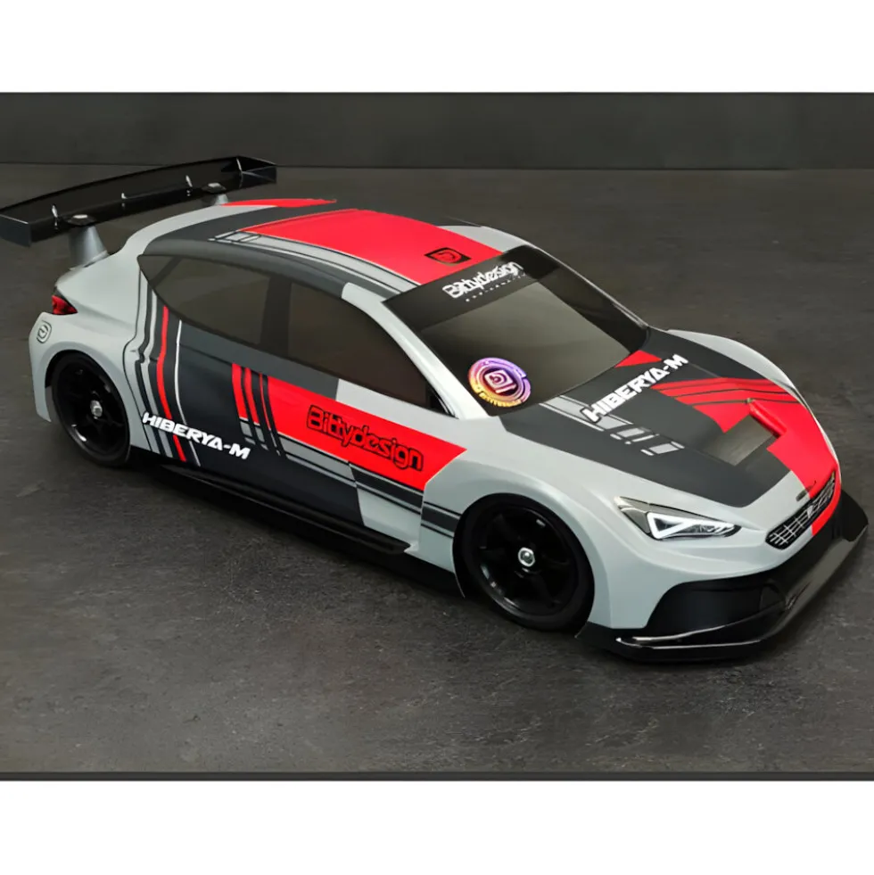 Bittydesign Karosserie HIBERYA-M 1:10 M-Chassis 225mm (unlackiert)