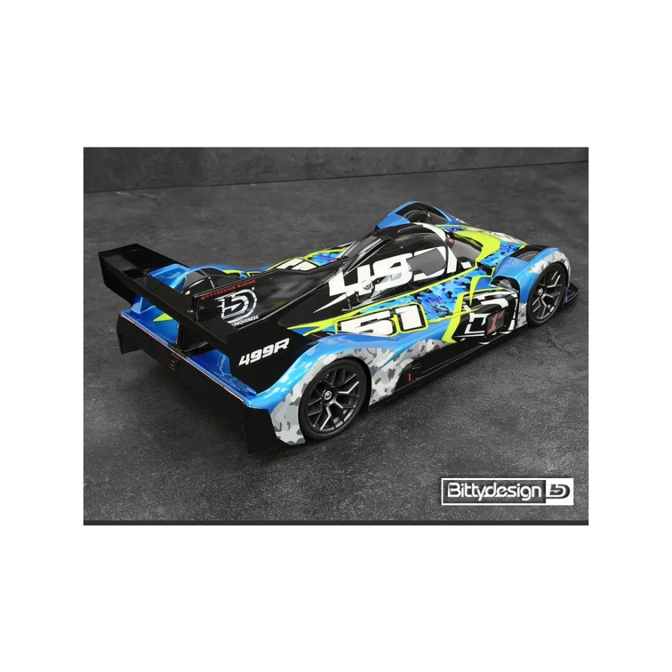 Bittydesign Karosserie 499R LMH 190mm 1:10 unlackiert