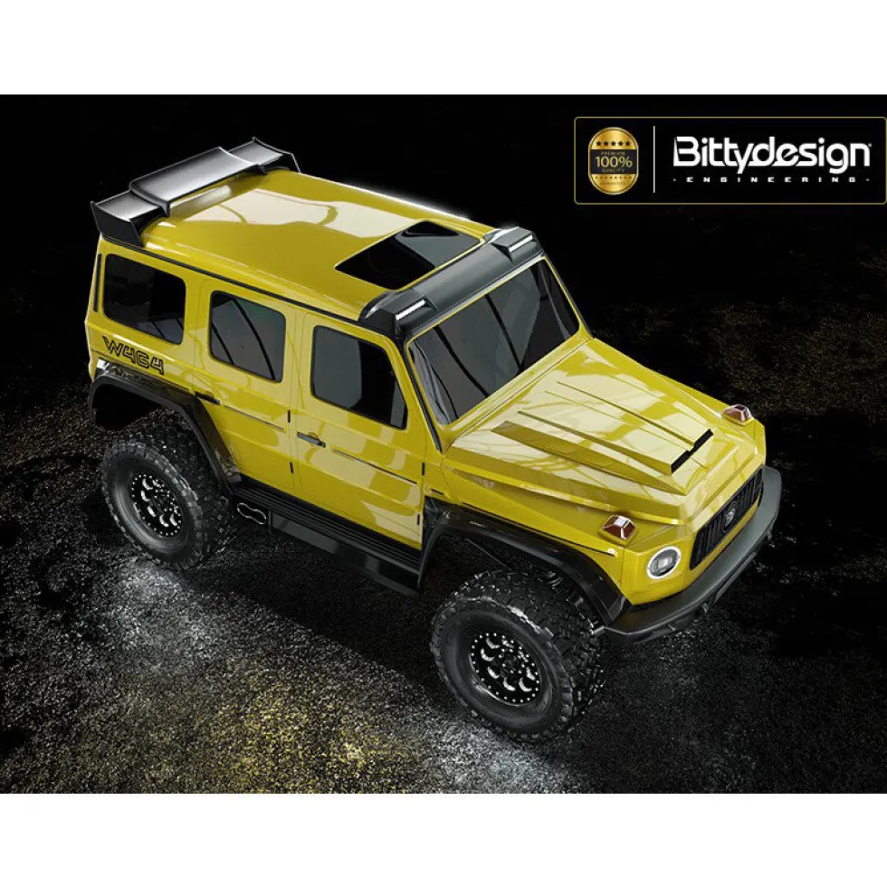 Bittydesign Karosserie W464 1:18 Pre-cut (unlackiert) für Traxxas TRX-4M