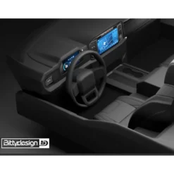 Bittydesign Steering wheel for ROCK1 1/10 Rock Crawler interior cockpit