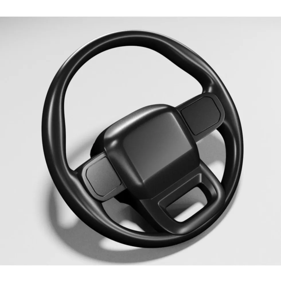 Bittydesign Steering wheel for ROCK1 1/10 Rock Crawler interior cockpit