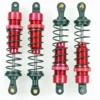 Carson 500405714 Alu Öldruck-Stoßdämpfer rot 95mm (4)
