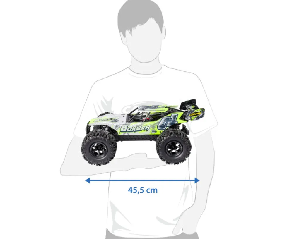 Carson Bokusa Brushless 2S 4WD RTR 1:10 gelb
