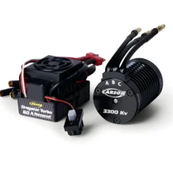 Carson 500906302 Brushless-Set Dragster Turbo 3300 KV 1:10