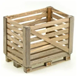 Carson 500907609 Holzgitterbox auf Europalette 1:14