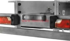 Carson 500907034 Kennzeichenhalter mit Gummipuffer