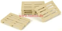 Carson 500907049 Miniatur Euro Paletten (5) Kunststoff
