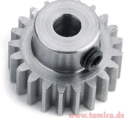 Carson 500013429 Motor-Ritzel 21 Zähne Modul 0,6 (Stahl)