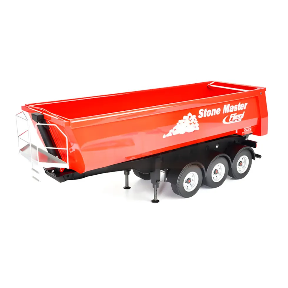 Carson 500907216 Muldenkipper Fliegl Stone Master 1:14 Bausatz