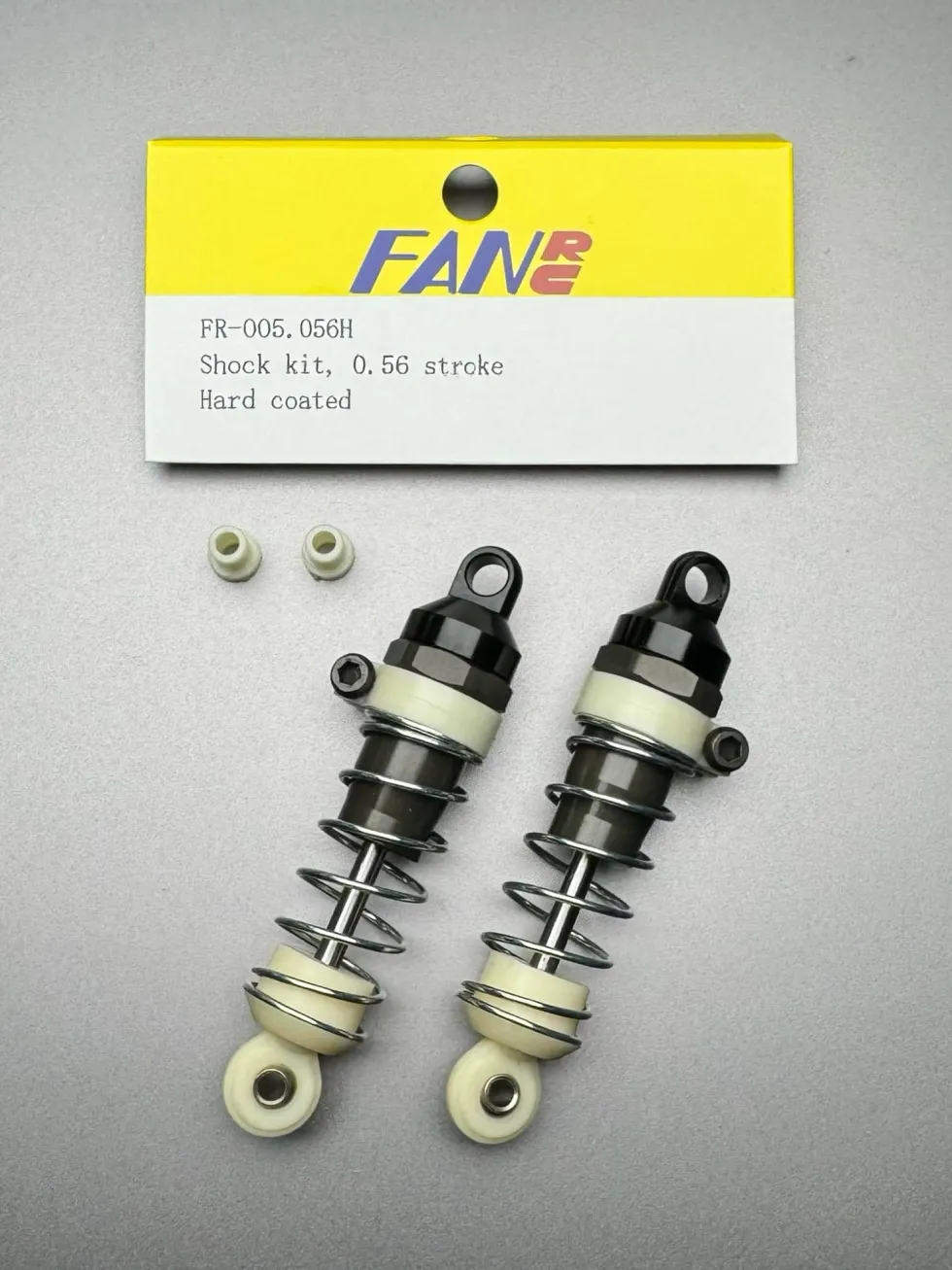 FanRC Shock kit, 0.56 stroke, 62mm - Hard coated