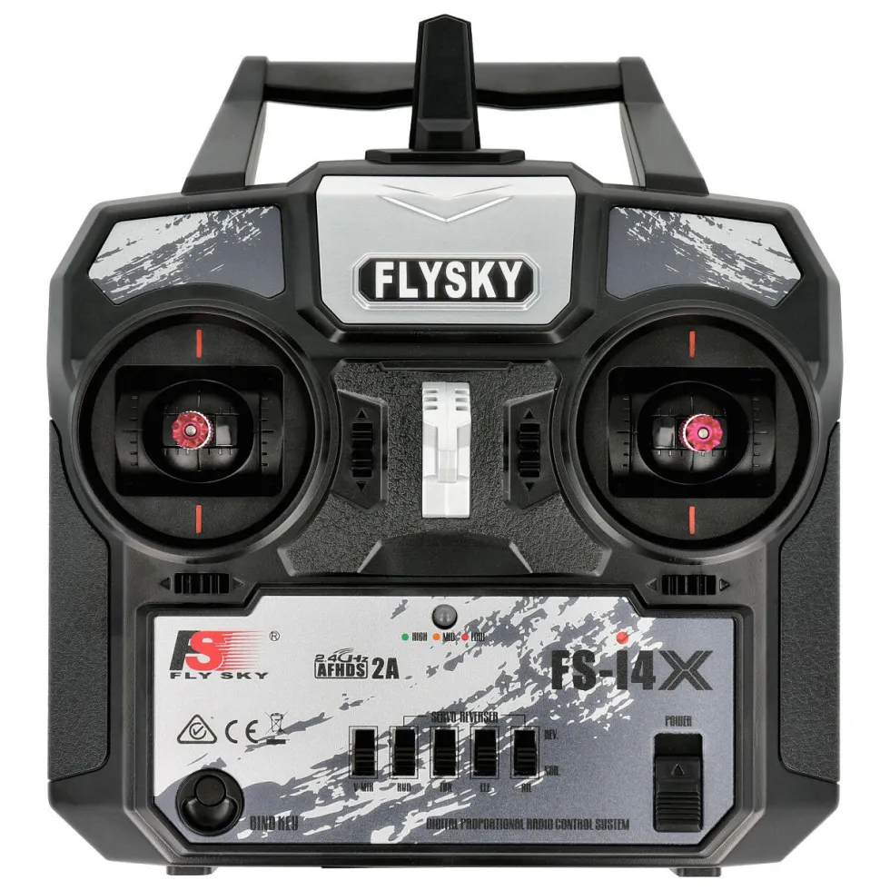 FlySky Fernsteuerung i4X mit 4-Kanal Empfänger