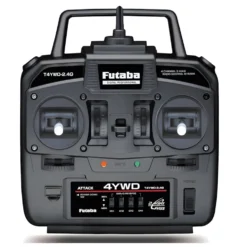 Futaba Fernsteuerung Attack T4YWD 4-Kanal 2.4GHz mit Empfänger R214GFE