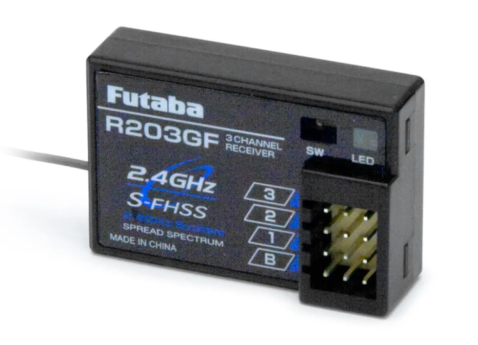 Futaba Fernsteuerung T3PV mit R203GF (ohne Telemetrie)