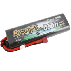 GensAce Bashing LiPo Racing Pack 2S 7.6V 5500mAh 60C T-Stecker G-Tech