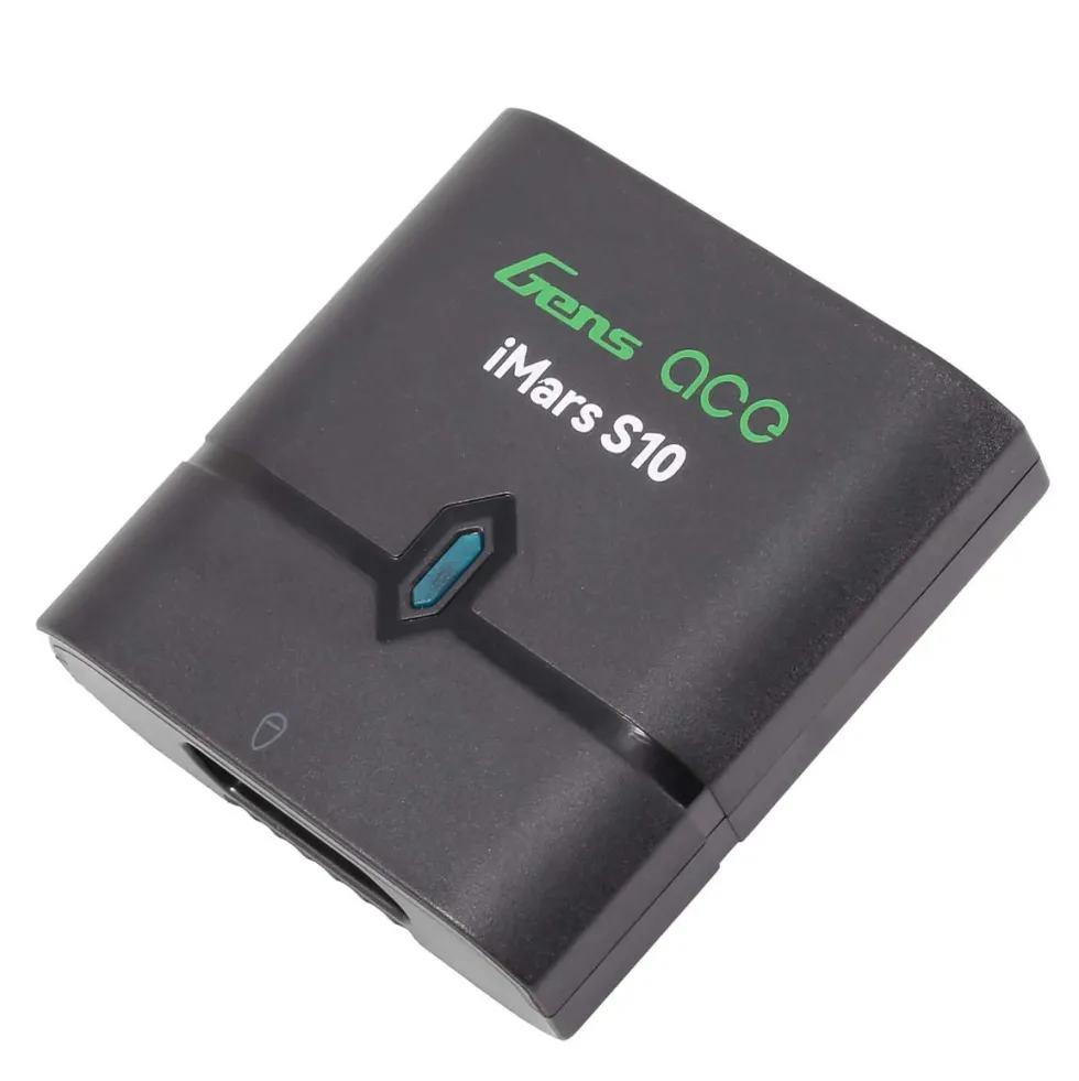 GensAce Charger iMars S10 G-Tech (10W/2-3S) USB-C schwarz