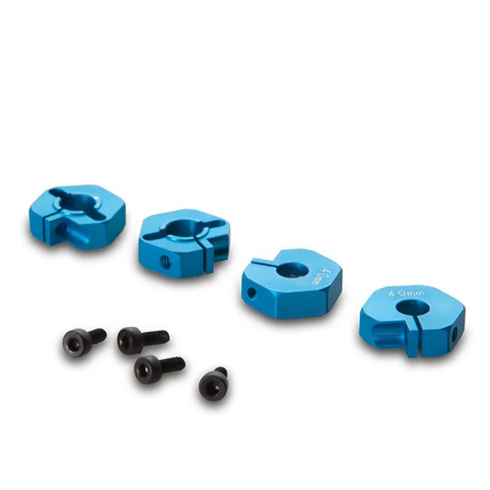 Gmade Alu Radmitnehmer 12mm blau Dicke:4mm (4)