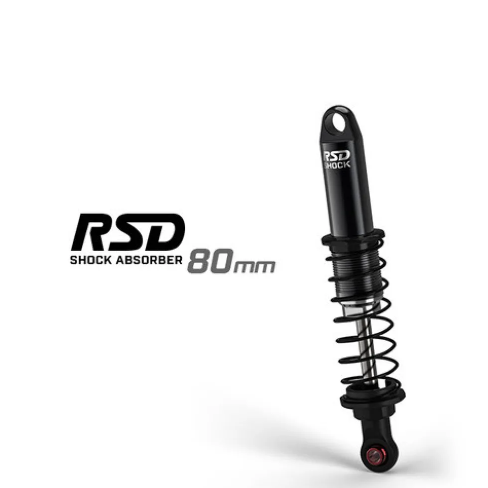 Gmade GM23604 RSD Dämpfer-Satz (2) 80mm black