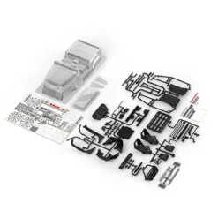 Gmade GM60270 Spider Karosserie-Satz komplett (unlackiert)