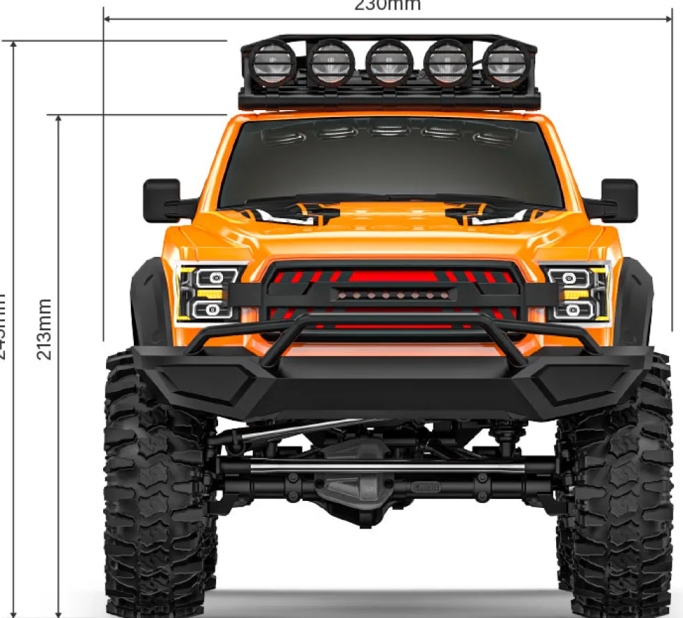 Gmade Komodo Double Cab TS 1:10 GS02F Bausatz