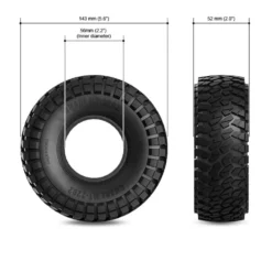 Gmade MT2202 Offroad Reifen 2.2 (2)