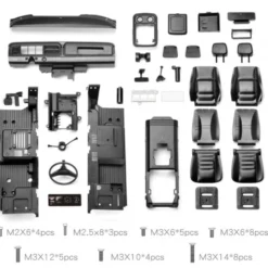 GRC Interior für Traxxas TRX-4 Bronco schwarz