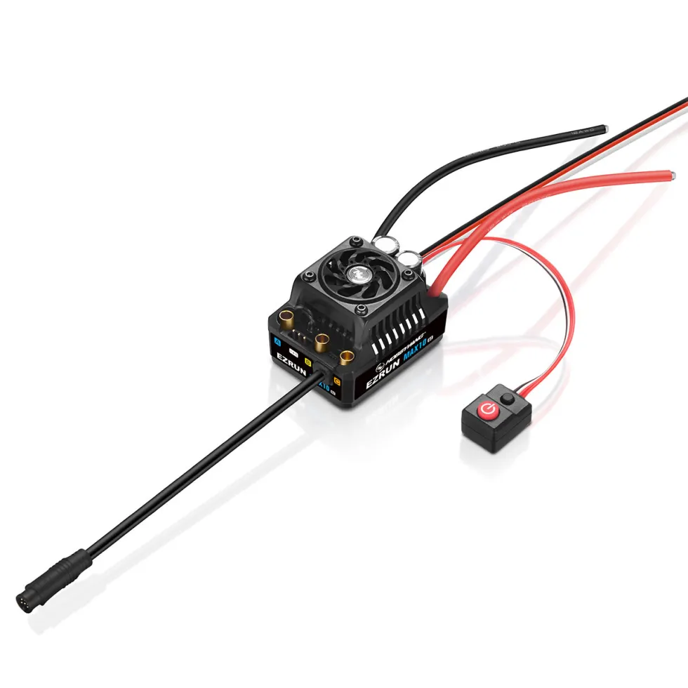 Hobbywing Ezrun MAX10 G2 80A Combo mit Motor 3652SD-3300kV 3,175 Welle