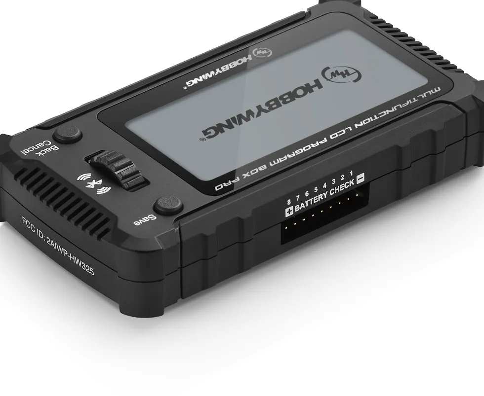 Hobbywing LCD Programmierbox Pro für Xerun, Ezrun und Platinum