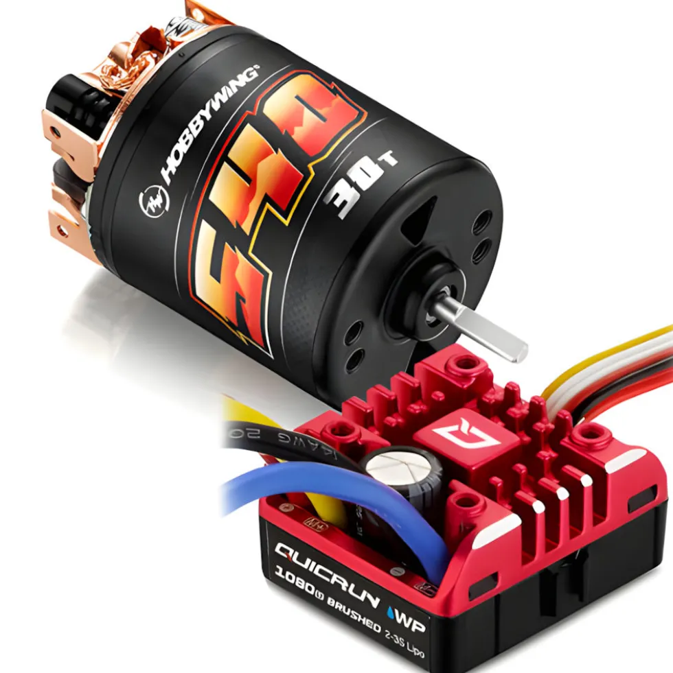 Hobbywing Quicrun Brushed WP1080 (G2) Combo 540 30 Turn