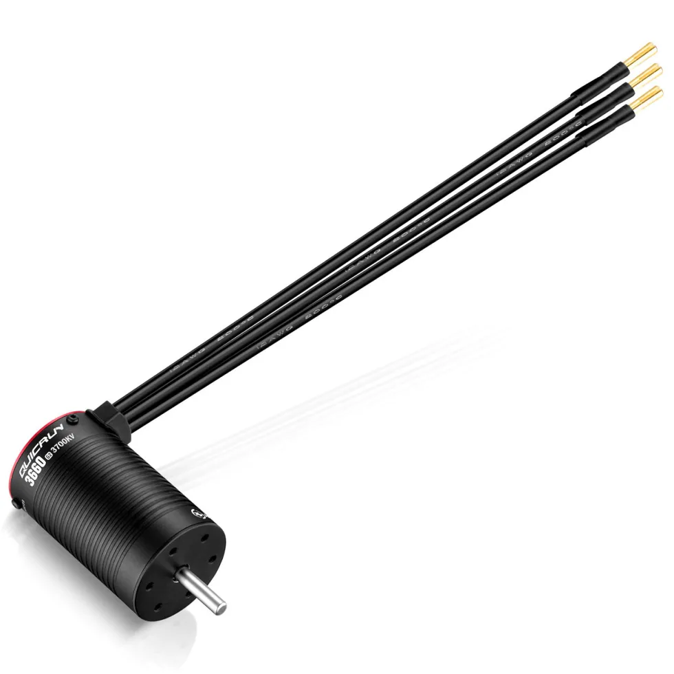 Hobbywing QuicRun Brushless-Motor 3660SL G2 Sensorless 3700kV 5mm Welle