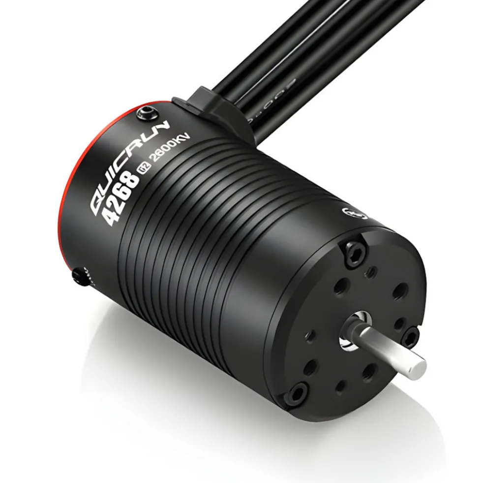 Hobbywing QuicRun Brushless Motor 4268SL G2 Sensorlos 2600kV 3-4S 5mm Welle
