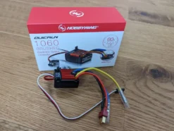 Hobbywing QuicRun Regler 1060 Brushed 60A SBEC für 1:10 mit T-Stecker