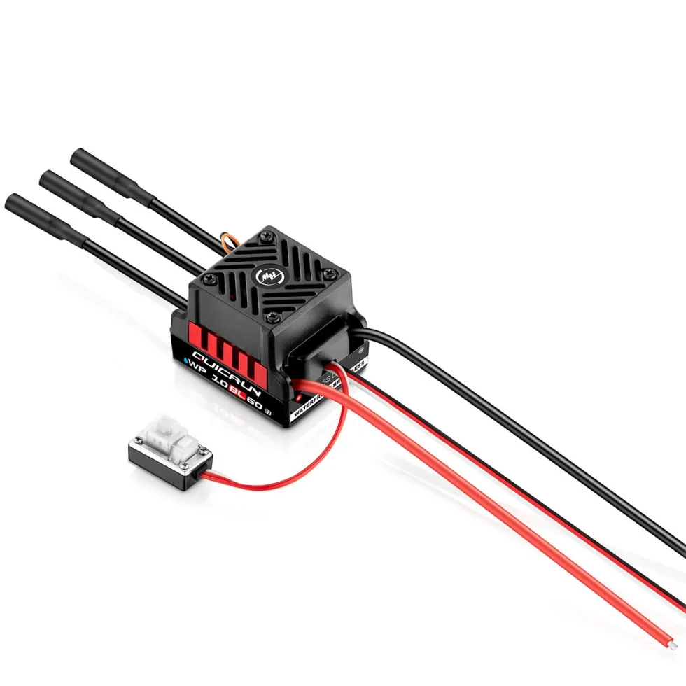 Hobbywing QuicRun WP10BL60 G2 Brushless Regler 60A 2-3S für 1:10