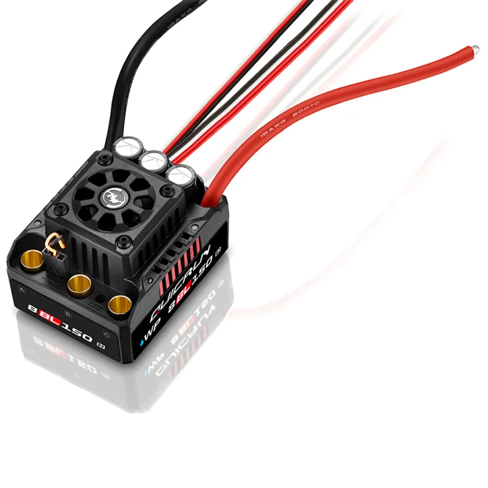 Hobbywing QuicRun WP8BL150 G2 Brushless Regler 150A 3-6S für 1:8